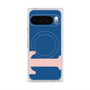 プレミアムスクエアケース with Pixelsnap［ オリジナル - initial color - T navy ］