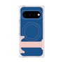 プレミアムスクエアケース with Pixelsnap［ オリジナル - initial color - T navy ］