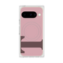 プレミアムスクエアケース with Pixelsnap［ オリジナル - initial color - T dusty pink ］