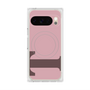 プレミアムスクエアケース with Pixelsnap［ オリジナル - initial color - T dusty pink ］