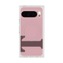 プレミアムスクエアケース with Pixelsnap［ オリジナル - initial color - T dusty pink ］