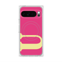 プレミアムスクエアケース with Pixelsnap［ オリジナル - initial color - U pink ］