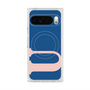 プレミアムスクエアケース with Pixelsnap［ オリジナル - initial color - U navy ］