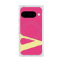 プレミアムスクエアケース with Pixelsnap［ オリジナル - initial color - V pink ］