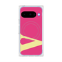 プレミアムスクエアケース with Pixelsnap［ オリジナル - initial color - V pink ］