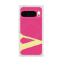 プレミアムスクエアケース with Pixelsnap［ オリジナル - initial color - V pink ］
