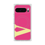 プレミアムスクエアケース with Pixelsnap［ オリジナル - initial color - V pink ］
