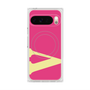 プレミアムスクエアケース with Pixelsnap［ オリジナル - initial color - V pink ］