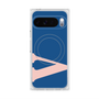 プレミアムスクエアケース with Pixelsnap［ オリジナル - initial color - V navy ］