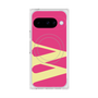 プレミアムスクエアケース with Pixelsnap［ オリジナル - initial color - W pink ］