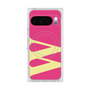 プレミアムスクエアケース with Pixelsnap［ オリジナル - initial color - W pink ］