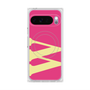 プレミアムスクエアケース with Pixelsnap［ オリジナル - initial color - W pink ］