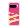 プレミアムスクエアケース with Pixelsnap［ オリジナル - initial color - W pink ］