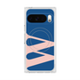 プレミアムスクエアケース with Pixelsnap［ オリジナル - initial color - W navy ］