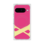 プレミアムスクエアケース with Pixelsnap［ オリジナル - initial color - X pink ］