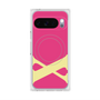 プレミアムスクエアケース with Pixelsnap［ オリジナル - initial color - X pink ］