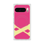 プレミアムスクエアケース with Pixelsnap［ オリジナル - initial color - X pink ］