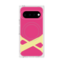 プレミアムスクエアケース with Pixelsnap［ オリジナル - initial color - X pink ］