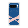プレミアムスクエアケース with Pixelsnap［ オリジナル - initial color - X navy ］