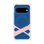 プレミアムスクエアケース with Pixelsnap［ オリジナル - initial color - X navy ］