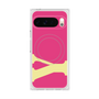 プレミアムスクエアケース with Pixelsnap［ オリジナル - initial color - Y pink ］