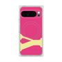 プレミアムスクエアケース with Pixelsnap［ オリジナル - initial color - Y pink ］