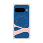 プレミアムスクエアケース with Pixelsnap［ オリジナル - initial color - Y navy ］