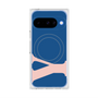 プレミアムスクエアケース with Pixelsnap［ オリジナル - initial color - Y navy ］