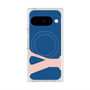 プレミアムスクエアケース with Pixelsnap［ オリジナル - initial color - Y navy ］