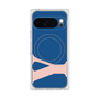 プレミアムスクエアケース with Pixelsnap［ オリジナル - initial color - Y navy ］