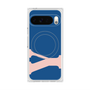 プレミアムスクエアケース with Pixelsnap［ オリジナル - initial color - Y navy ］