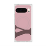 プレミアムスクエアケース with Pixelsnap［ オリジナル - initial color - Y dusty pink ］