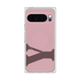 プレミアムスクエアケース with Pixelsnap［ オリジナル - initial color - Y dusty pink ］