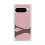 プレミアムスクエアケース with Pixelsnap［ オリジナル - initial color - Y dusty pink ］