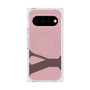 プレミアムスクエアケース with Pixelsnap［ オリジナル - initial color - Y dusty pink ］