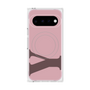 プレミアムスクエアケース with Pixelsnap［ オリジナル - initial color - Y dusty pink ］