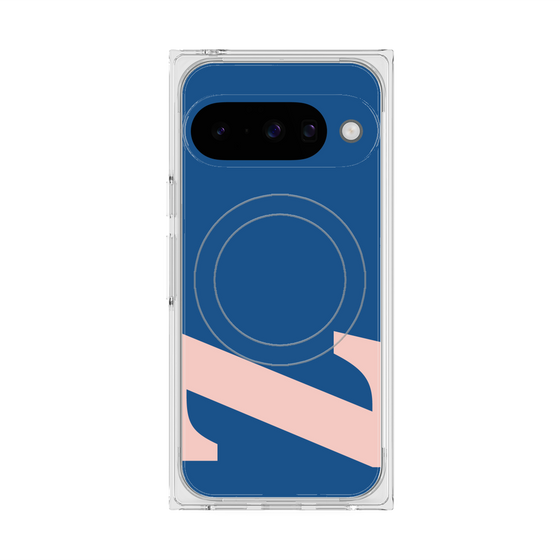 プレミアムスクエアケース with Pixelsnap［ オリジナル - initial color - Z navy ］