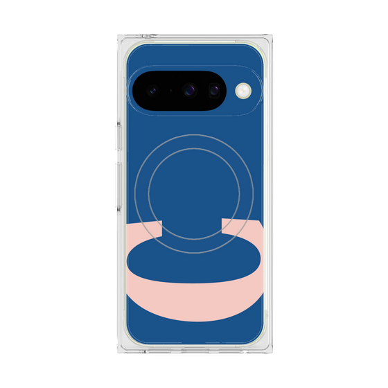 プレミアムスクエアケース with Pixelsnap［ オリジナル - initial color - C navy ］