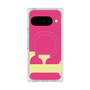 プレミアムスクエアケース with Pixelsnap［ オリジナル - initial color - F pink ］