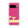 プレミアムスクエアケース with Pixelsnap［ オリジナル - initial color - F pink ］
