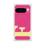 プレミアムスクエアケース with Pixelsnap［ オリジナル - initial color - F pink ］
