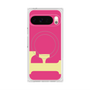 プレミアムスクエアケース with Pixelsnap［ オリジナル - initial color - F pink ］