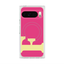 プレミアムスクエアケース with Pixelsnap［ オリジナル - initial color - F pink ］