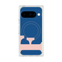 プレミアムスクエアケース with Pixelsnap［ オリジナル - initial color - F navy ］