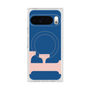 プレミアムスクエアケース with Pixelsnap［ オリジナル - initial color - F navy ］