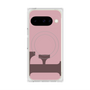 プレミアムスクエアケース with Pixelsnap［ オリジナル - initial color - F dusty pink ］