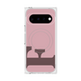 プレミアムスクエアケース with Pixelsnap［ オリジナル - initial color - F dusty pink ］