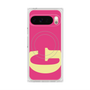プレミアムスクエアケース with Pixelsnap［ オリジナル - initial color - G pink ］