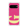 プレミアムスクエアケース with Pixelsnap［ オリジナル - initial color - G pink ］