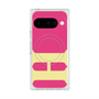 プレミアムスクエアケース with Pixelsnap［ オリジナル - initial color - H pink ］